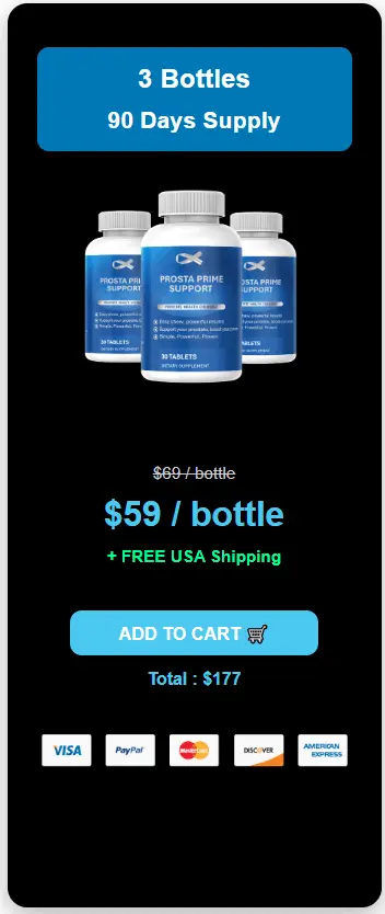 Prosta Prime Support three bottles order