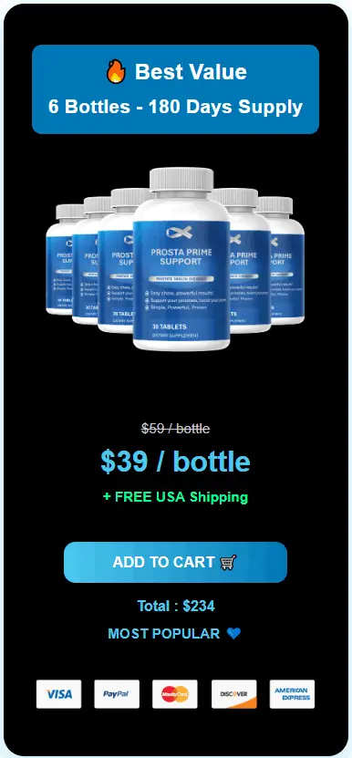 Prosta Prime Support 6 bottles